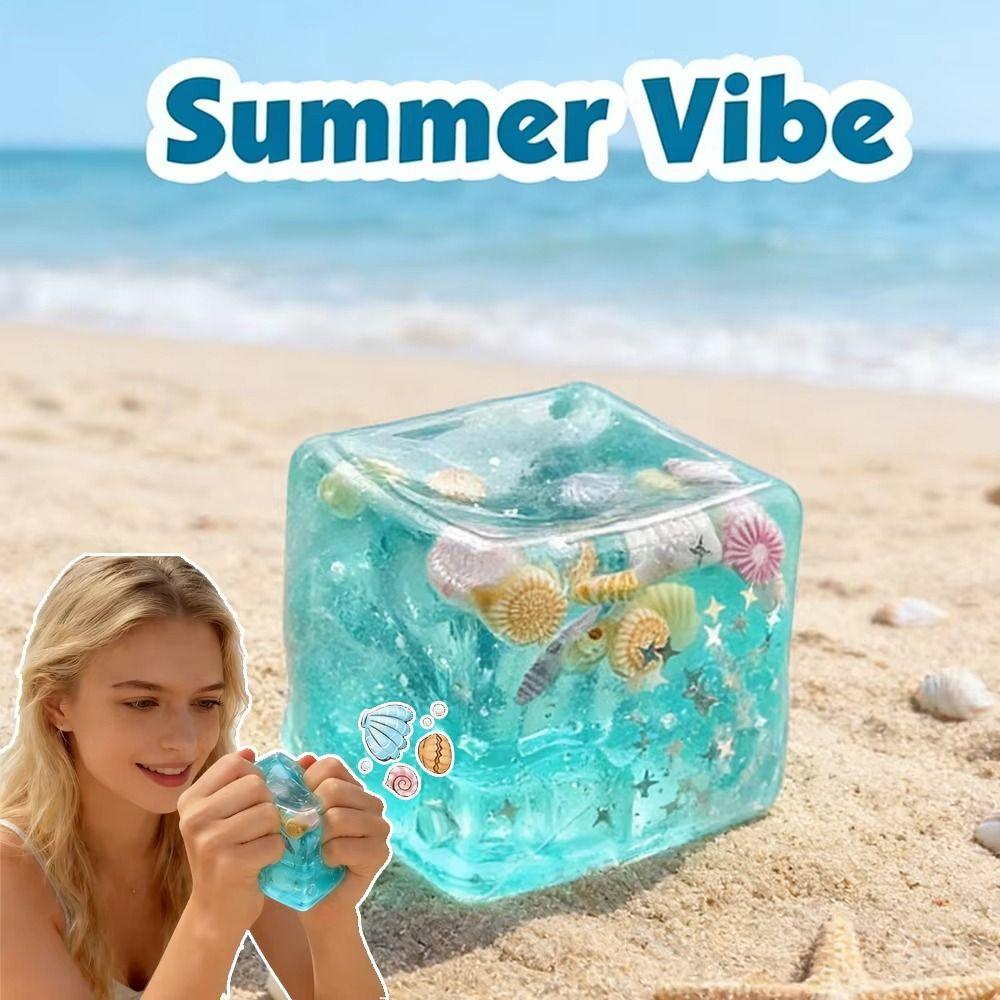 Soft Squishy Ocean Squishy Balls Slow Rising Sensory Fidget Toy Kids Gifts