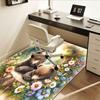 Bear Theme Chair Mat Office Carpet - Oversized Rug for Home Decor, Sofa Carpet, Desk Mat, Gift Idea for Office and Living Room0250A
