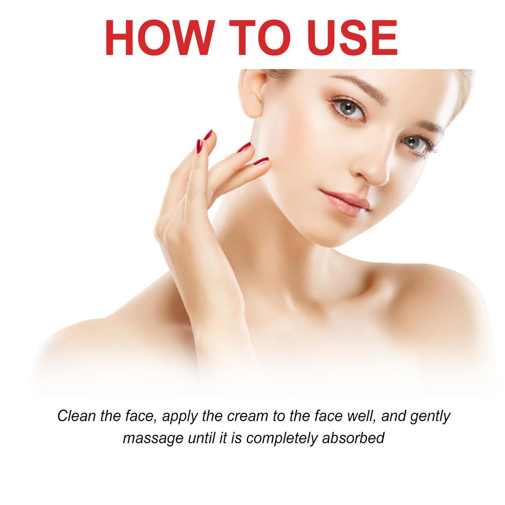 Whitening Face Cream, Whitening Cream, Facial Skin Moisturizing Brightening Cream,Natural Herbal Extract