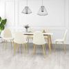 VidaXL Set of 6 Dining Chairs, Dining Seats, Dining Chairs, Dining Room Kitchen Home Interior Furniture, 3082879