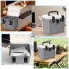 Combination Safe Box Large Capacity Document Safe Box with Combination Lock Portable Locking Organizer for Home Office Traveling