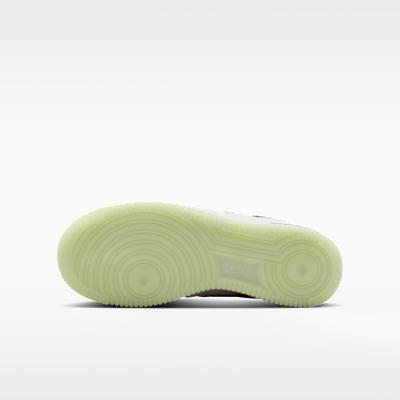 Kids' Sneakers Nike Air Force 1 Low GS 'Photon Dust Black Barely Volt'