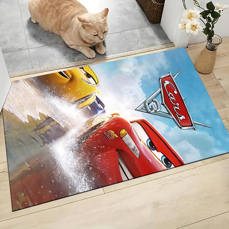 Cars Adventure Carpet Rug Soft Washable Antislip Home Living Room Sofa Mats Personalized Christmas Rug