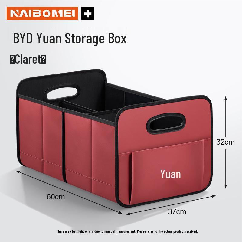 Foldable Rear Trunk Organizer for BYD Yuan Pro/Plus