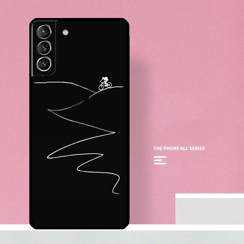 MTB Mountain Bike Cycling Bicycle Phone Case For Samsung Galaxy S26 S25 S24 S20 S21 S22 S23 Ultra S10 Plus S25 FE Cover Coque