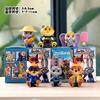 Zootopia Figure Set 4 Styles, Cute Cartoon Animal Characters PVC Collectible Model Toys, Best Gift for Kids Fans