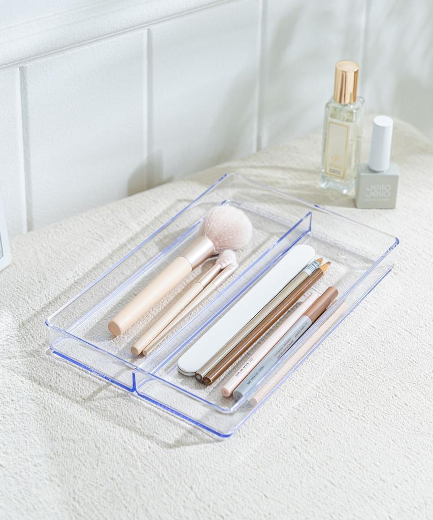 Crystal Cosmetic Organizer No. 11 2-Piece Set