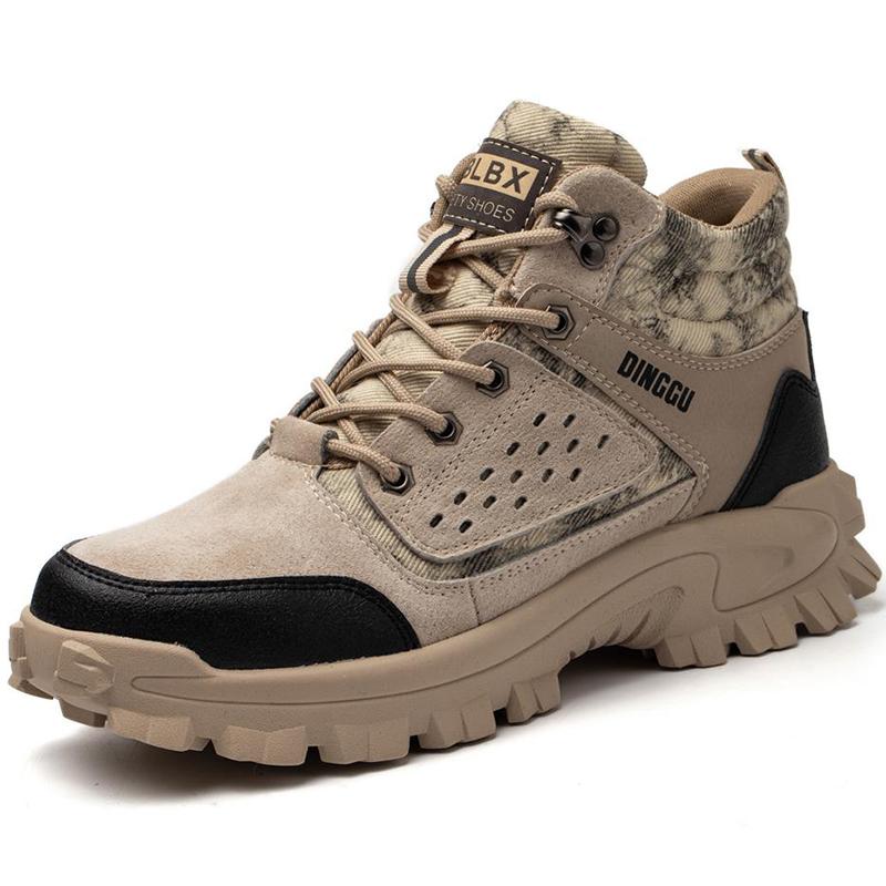 Pánské pracovní boty Vysoké stavební boty Pánské bezpečnostní boty s ocelovou špičkou Pánské pracovní bezpečnostní boty Bezpečnostní boty proti propíchnutí