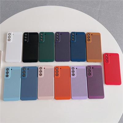 Coque Dissipation Chaleur Couverture Complète Avec Film Lentille Pour Samsung Galaxy S22 S21 Plus Ultra Grille de Refroidissement Respirante Coque Arrière Rigide en PC