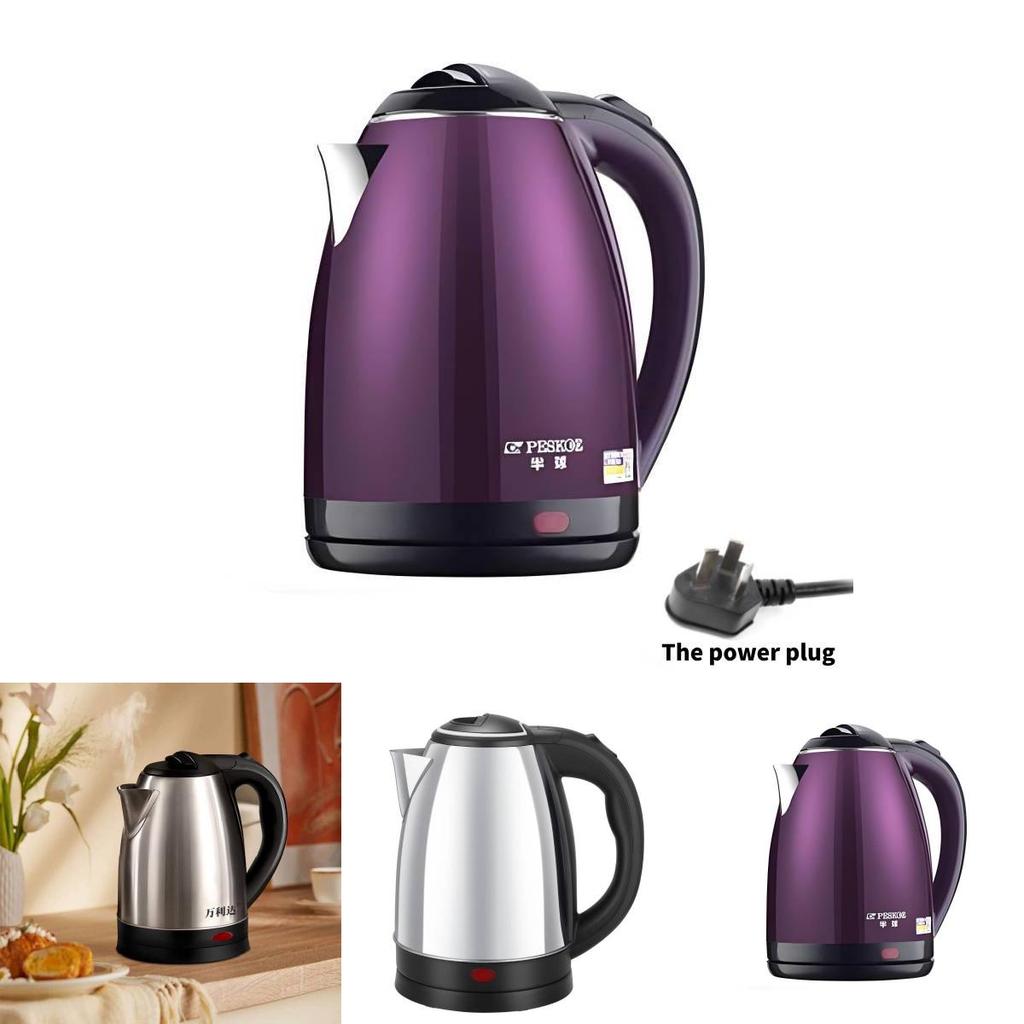 Electric Kettle Stainless Steel Fast Boil With Auto Shutoff For Home Use