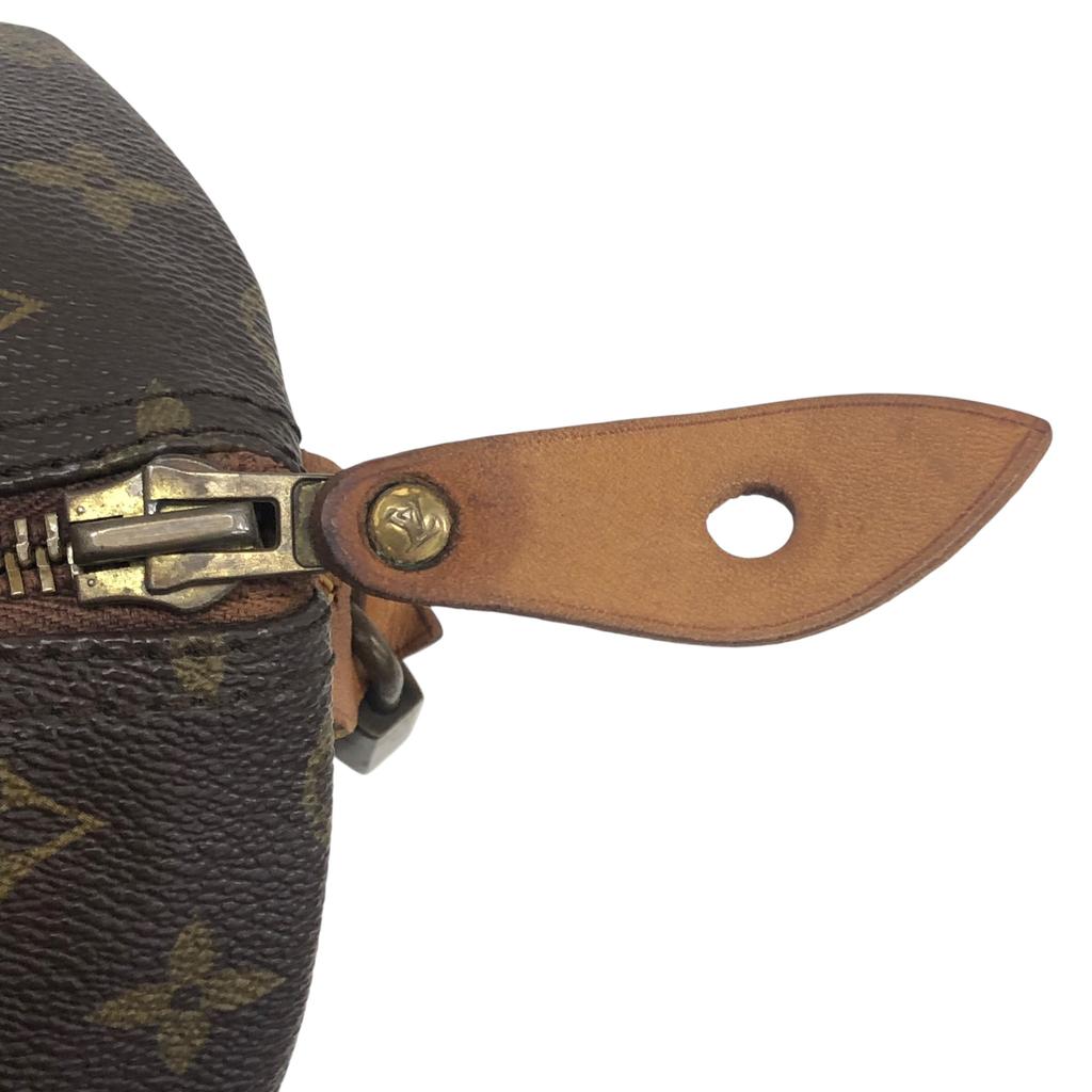 Used Louis Vuitton Monogram Speedy 30 M41526 Boston Bag Authentic 1211