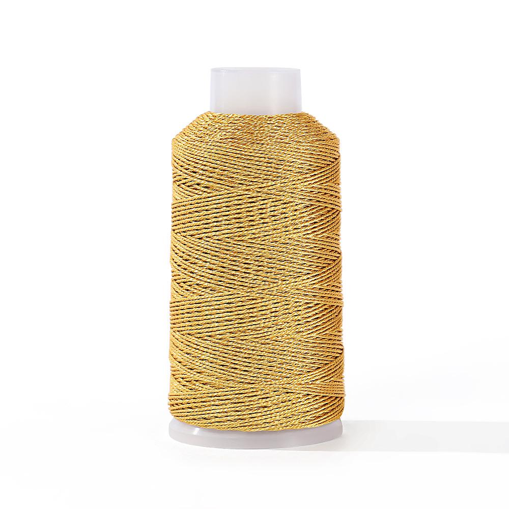 Pagoda Gold & Silver Thread Handmade DIY Bracelet Weaving Rope Wire Jewelry