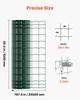 Farm Fence, 1 X 20 M, 4 X 4 In Mesh 2.1mm Galvanized Steel Wire Fencing for Cattle, Hog & Sheep, Heavy Duty Vinyl Coated Livestock Fence for Animal