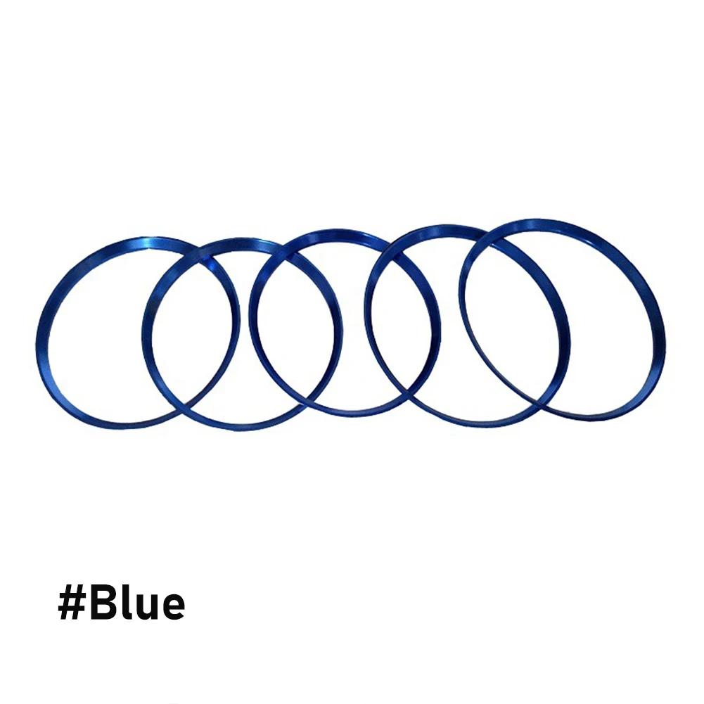 5Pcs/Set Car Air Conditioner Vent Outlet Ring Trim Decor for Mercedes Benz A B GLA CLA Class W176 W246 C117 X156 AMG 2012-2018