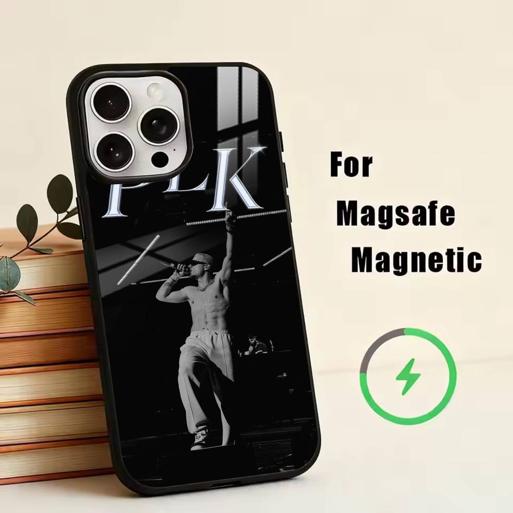 P-PLK- French Rapper- Mathieu Phone Case For iPhone17,16,15,14,13,12,11 Plus,Pro Magnetic For Magsafe Wireless Charging