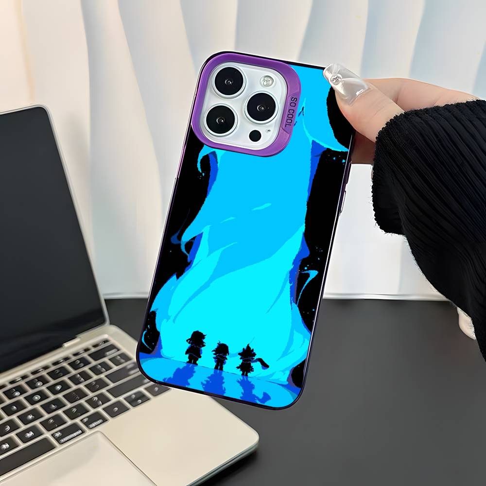 Game U-Undertale-es Phone Case For iPhone 17,16,15,14,13,12,11,Mini,Pro,E,SE4,XS,MAX Purple Candy Matte Cover