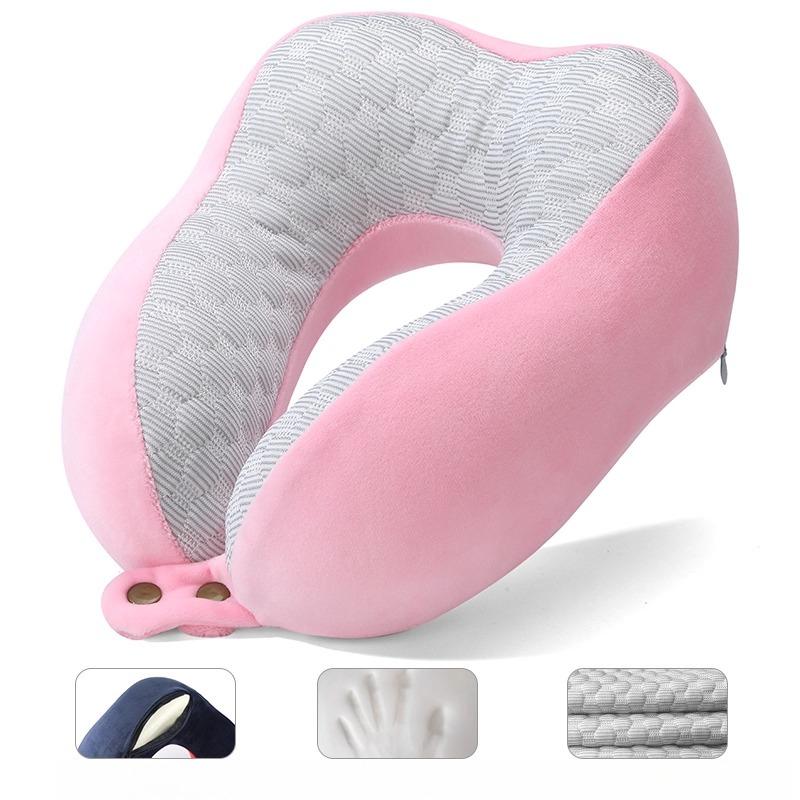 Integrated Memory Cotton U-shaped Pillow Multi Scenario Applicable Cervical Pillow 360 ° Surround Ergonomic Design Supports The Head Bedclothes