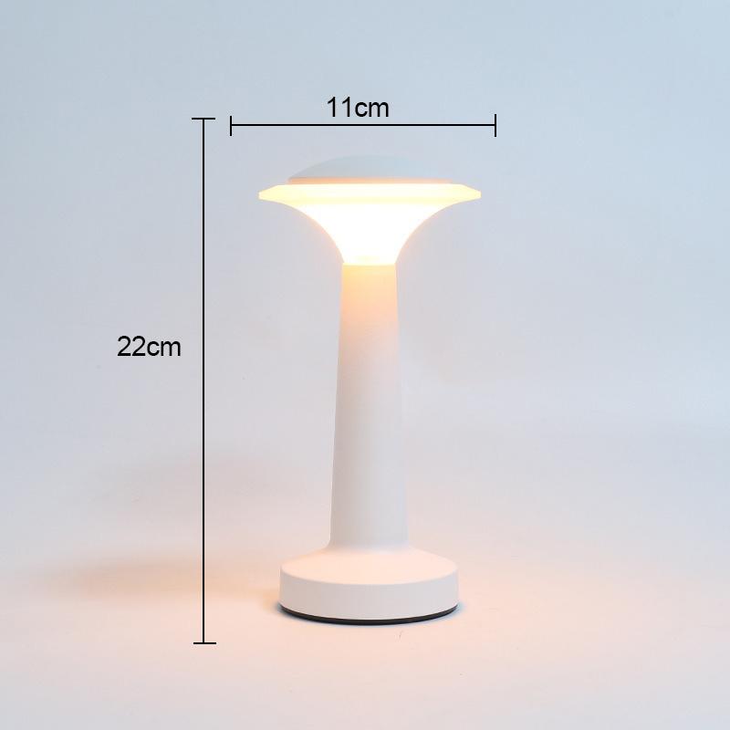 

Светодиодная перезаряжаемая настольная лампа, прикроватный светильник для спальни, окружающее освещение для кофейни, ресторана, сенсорный выключатель, USB-декор, светодиодные настольные лампы