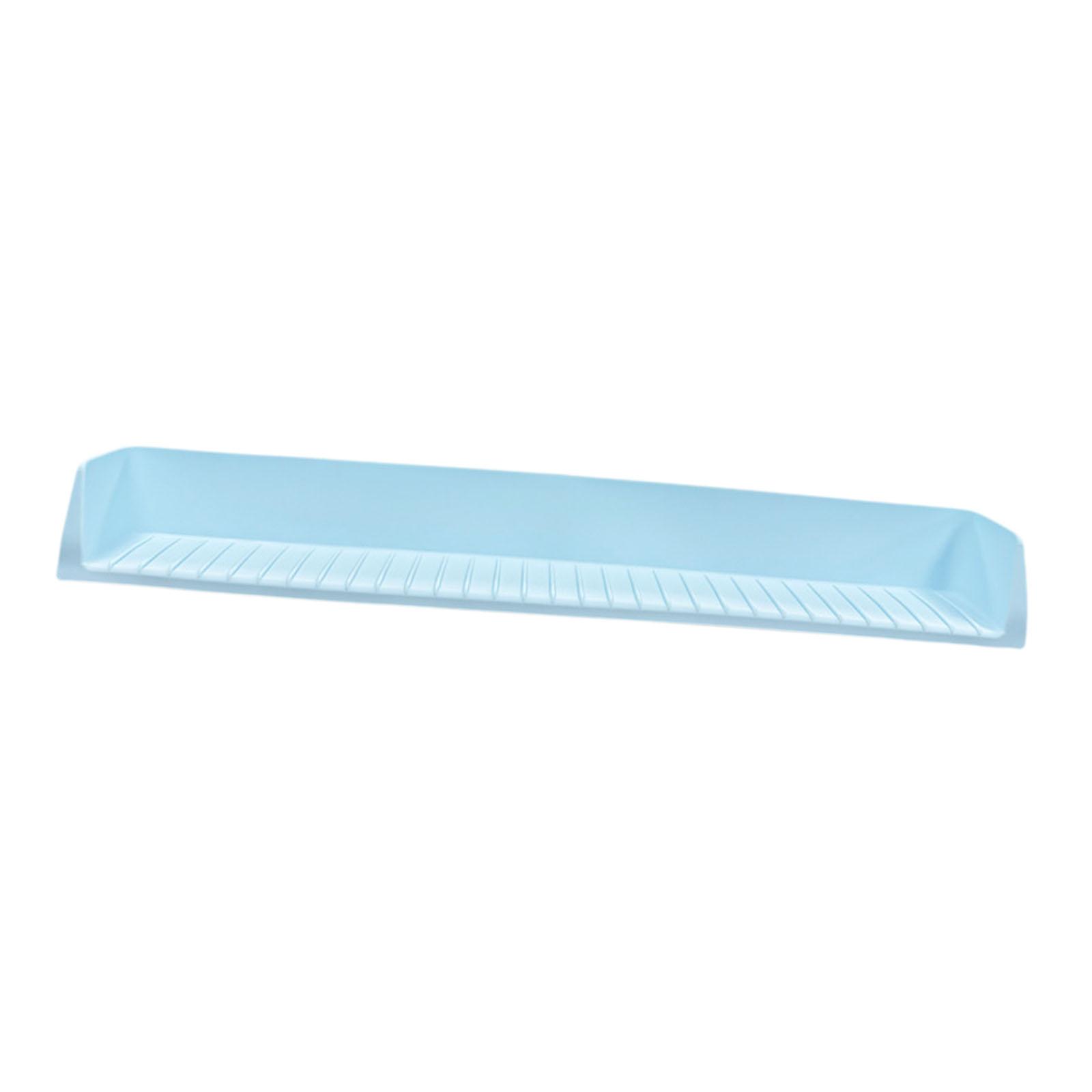 

Guard for Bathtub Toy Tray Holder Leakproof Easy to Install Keep Tidy for Kids Gifts Sturdy Bath Tub Play Shelf синий