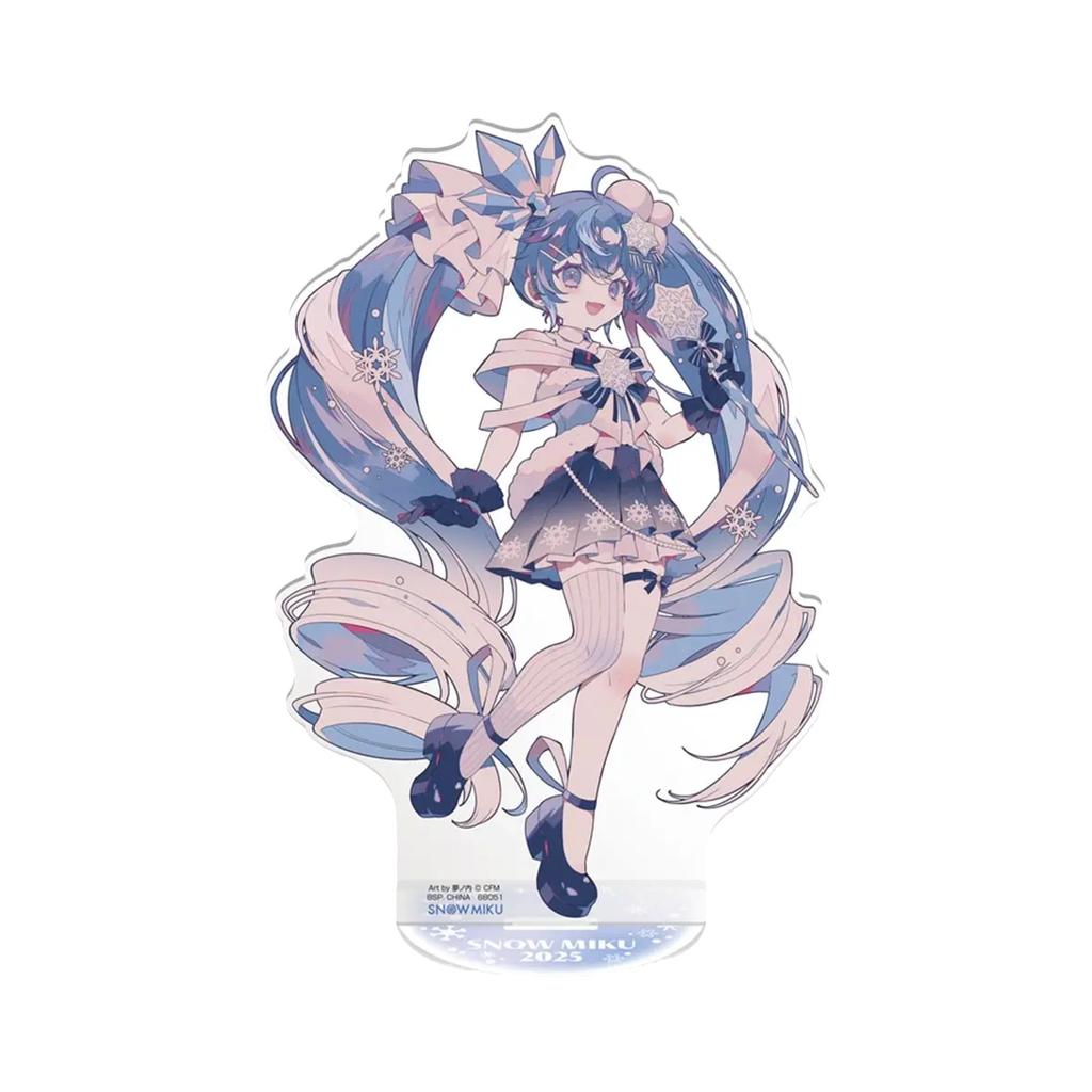 Bandai Ichiban Kuji Snow Miku Snow Miku All Stars Q Prize Snow Miku 2025 Big Acrylic Stand