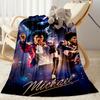 Michael Jackson Mj Iconic Style Blanket Soft Warm Cozy Perfect For Office Seaside Sofa Four Seasons Multipurpose Digital Print Best Holiday Gift For F