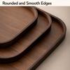 Retro Style Wood Tray Rectangle Fruit Plate Handmade Craft Tea Tray  Kitchen