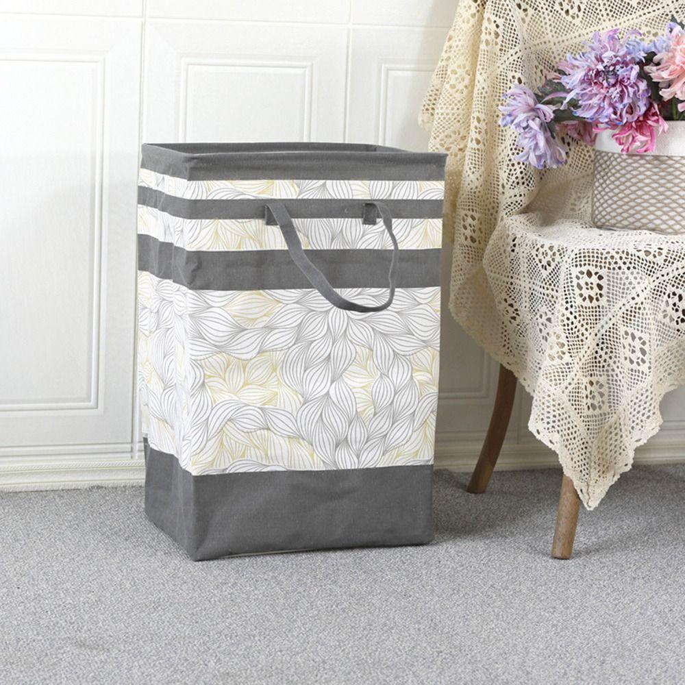 Foldable Laundry Basket Waterproof Large Capacity Toy Storage Organizer Washable Moisture-proof Laundry Storage Bucket
