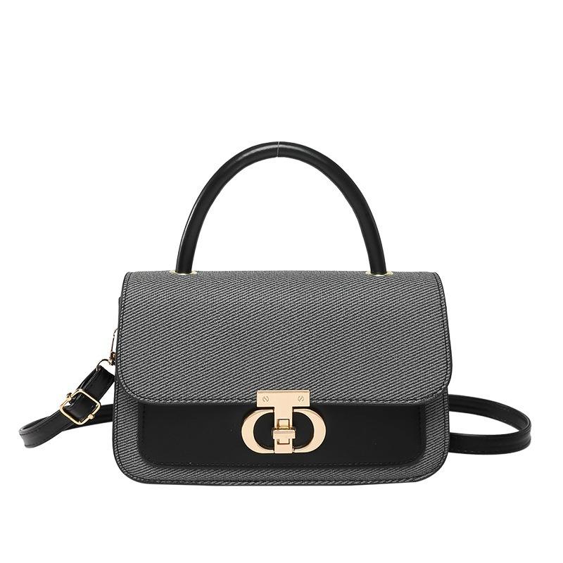 Damentaschen Frühling und Sommer neu hochwertig Handtrage eine Schulter Unterarm kleine quadratische Tasche Nische leichter Luxus vielseitige Umhängetasche Damen