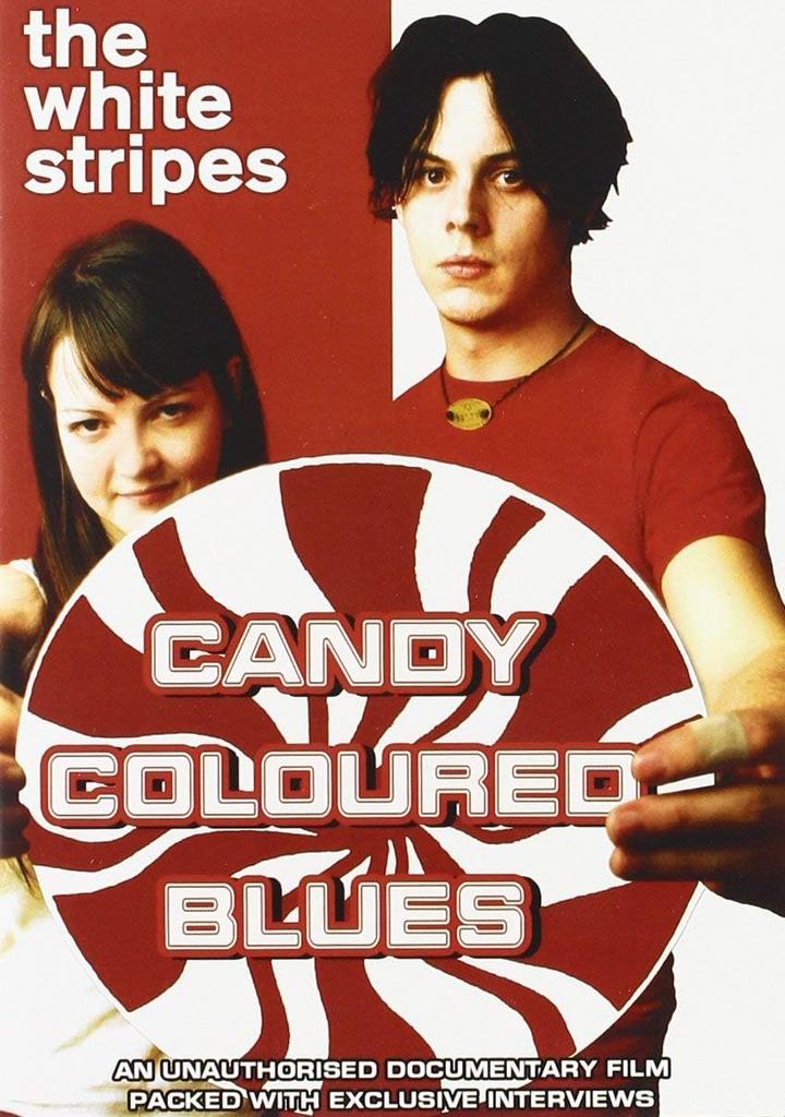 DVD WHITE STRIPES - Candy Coloured Blues: Unautorisiert Nicht Japan Rock Gebraucht