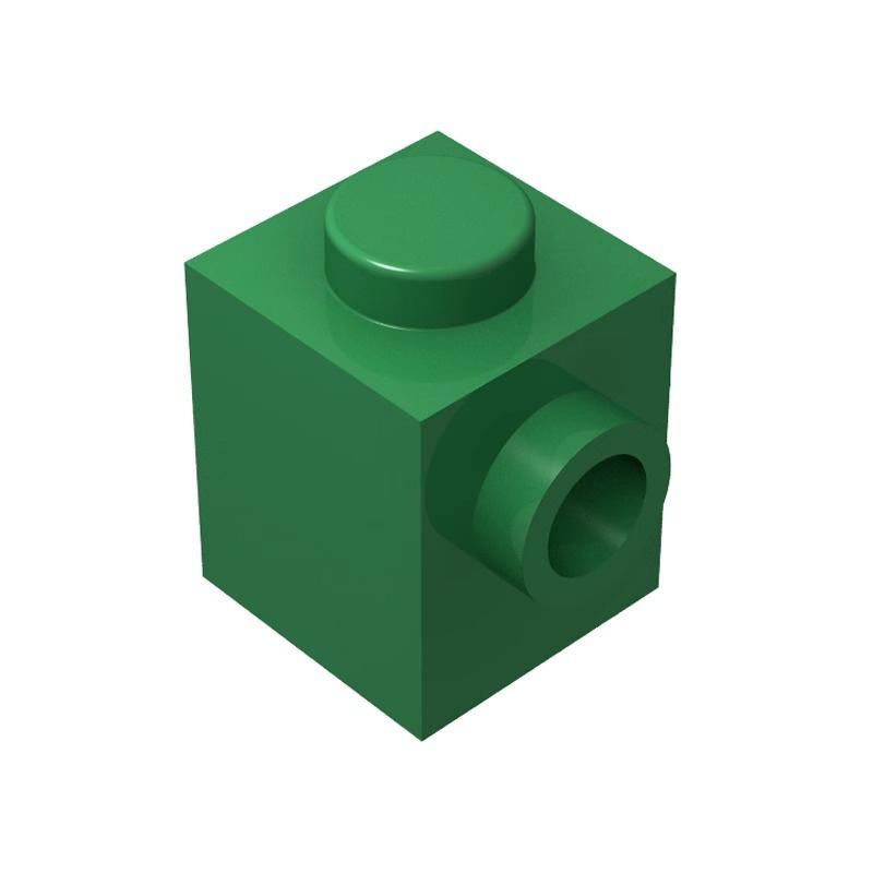 10 KUSŮ 87087 1x1 s čepem na straně Stavební kostky MOC Kompatibilní s Brick Dětské hračky Dárková krabička