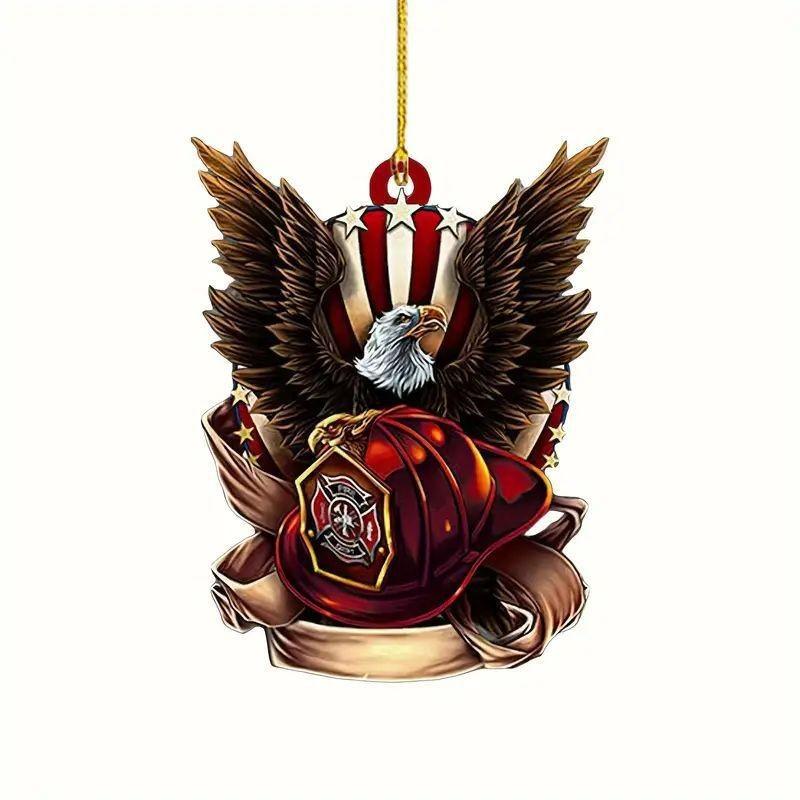 Eagle Acrylic Creative Keychain Decorative Car Pendant For Eyecatching Appeal