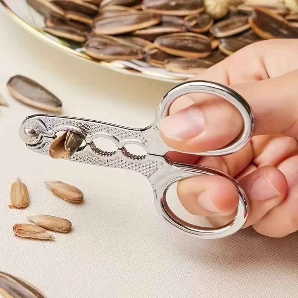 Non-Slip Dry Fruit Pliers Mini Nut Sheller Tool Multifunctional Pine Nuts Opener Lazy Use