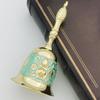 Metal Tea Hand Bells Service Handbell Dinner Bells Loud Call Handbell Vintage Metal Handbells with Delicate Handle