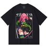 230 Gsm 100% Cotton Demon Slayer V75 Mitsuri Print Unisex Heavy Cotton T Shirt