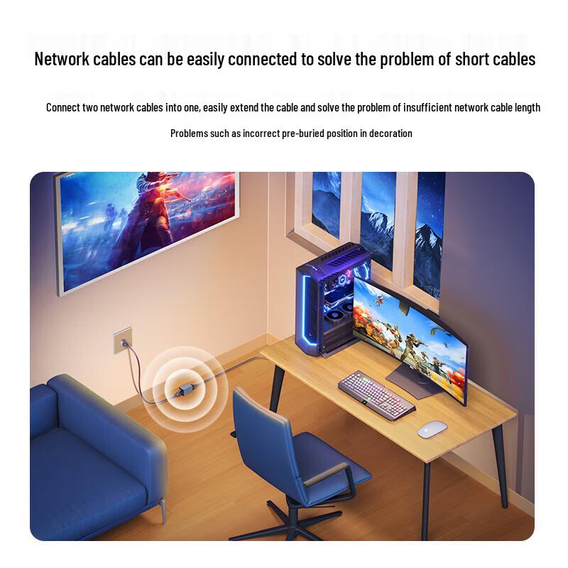 Ugreen RJ45 10 Gigabit Skærmet Ethernet Kabelstik