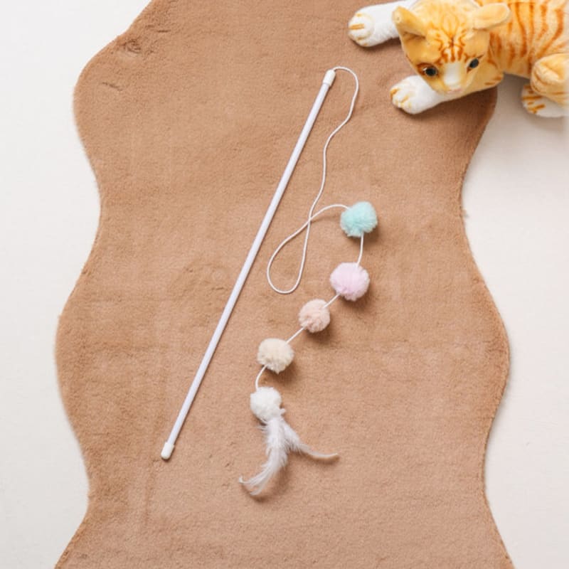 

[Pet] Cat Pompon Fishing Rod