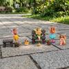 Fairy Garden Figurines Set HandPainted Miniature Bright Colors Desktop
