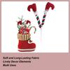Christmas Elfs Legs Plush Toy Leg Ornaments Stuffed Elfs Legs Christmas Tree Decoration Funny Hanging Decorations