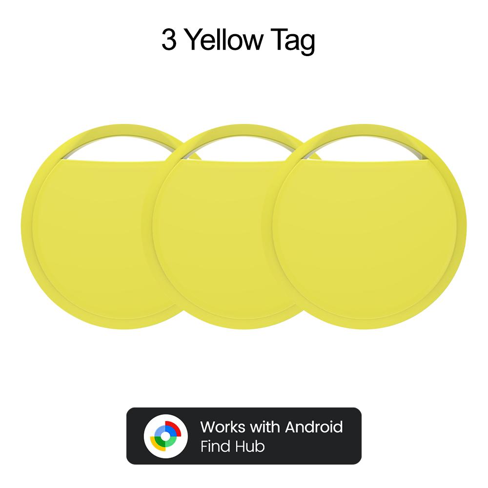 Smart Location Tag Android Bluetooth Locator GPS Tracker Work With Google Find Hub Anti-Lost Item Finder Keys Luggage Kids Bag