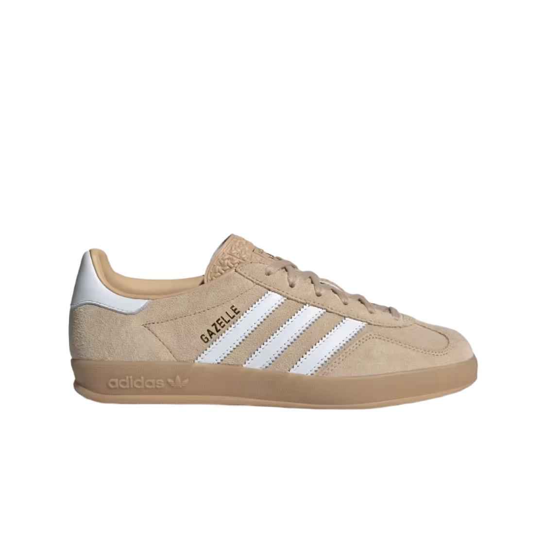 

(в) Adidas Gazelle Indoor Магический бежевый Облачно-белый 250
