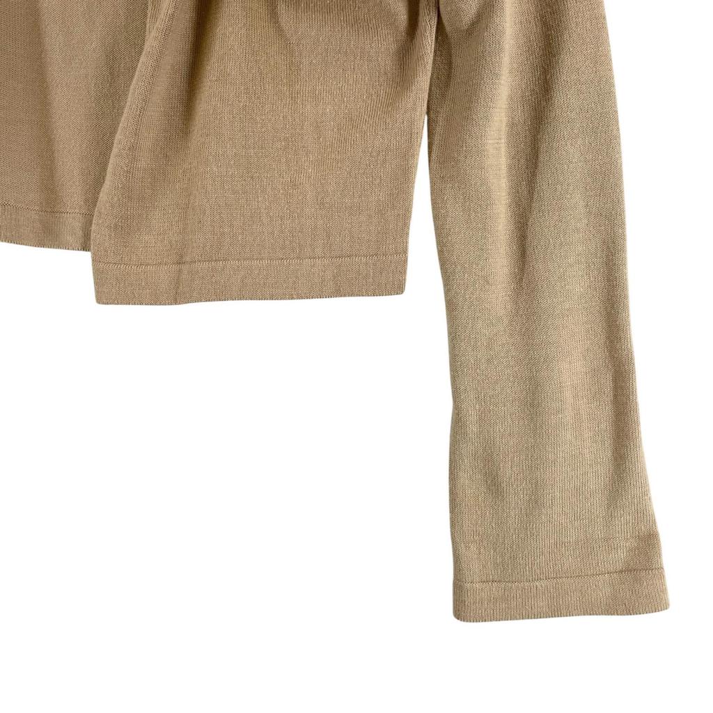 ALBERTA FERRETTI Plain cardigan beige Women used