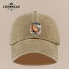 pc CAPYBARA RELAX Pattern Baseball Cap with a Vintage Print Perfect for Comfortable Breathable And Lightweight Suitable fo