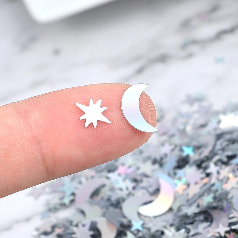 15g/Pack Iridescent Glitter Star Confetti Ramadan EID Mubarak Home Decoration Wedding Birthday Table Scatter Muslim Party Supply