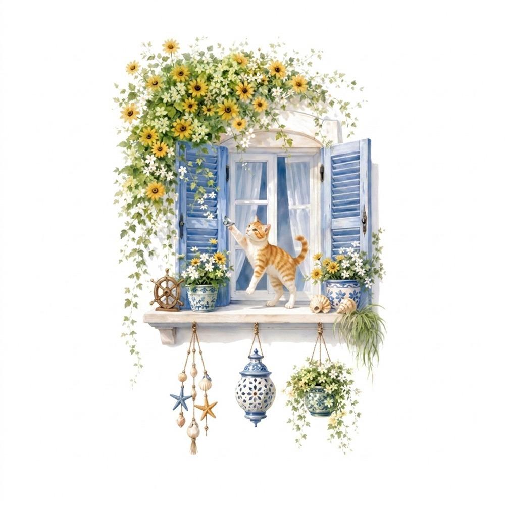 Waterproof Wall Sticker Multicolor Background Wall Decals Creative Wallpaper Sofa Background