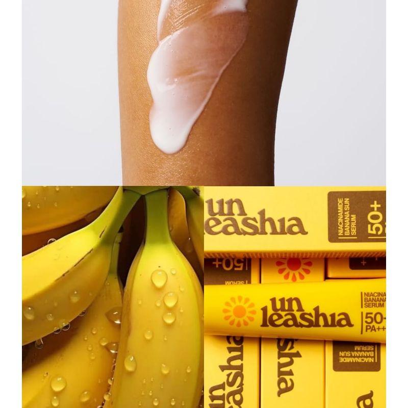 UNLEASHIA Niacinamid Banane Sonnenserum