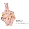 Pet Sanitary Diaper Adjustable Suspender Printed Reusable Dog Underwear Physiological Pants Shorts for Female Dogs