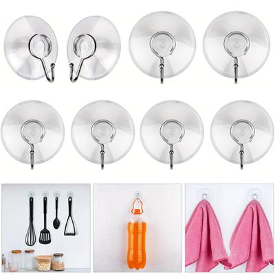 5/20 Stück Klare Saugnapfhaken Vakuum Saugnapfhaken Schlüssel Kleiderhaken Haken Küche Badezimmer Fenster Bademantel Handtuch Aufbewahrungshaken