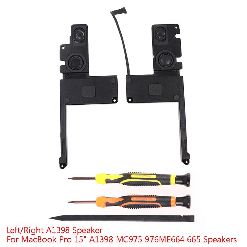 Macbook Pro 15" Mc975 976Me664 665 İçin Sol/Sağ A1398 Hoparlör Değişimi
