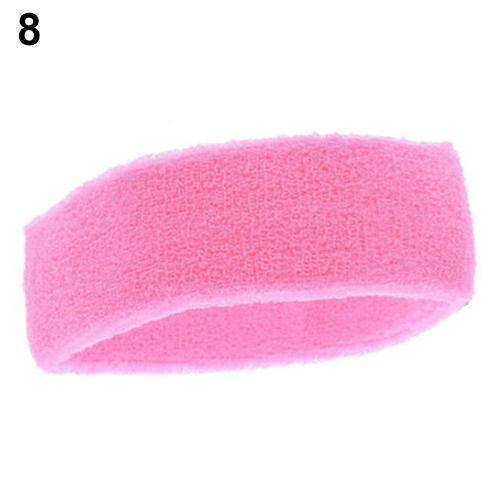 Fashion Sportswear Headband Towel Fabric Womens Sport Sweat Sweatband Headband Yoga Gym Stretch Men Head Hair Band Accessories