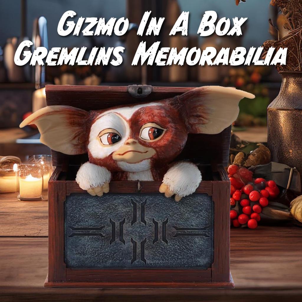 Nemesis Now Gremlins [Domestic Authorized Distributor Product] Figure Ornament Resin Gizmo You are Ready 14.5cm